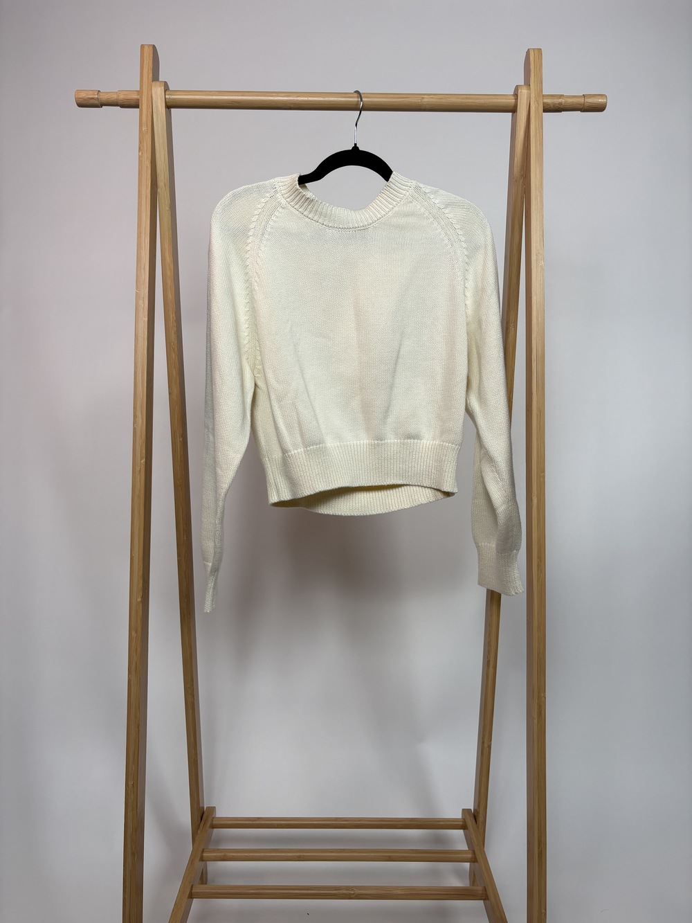 PF-1240 High Sport Season One 100% Cotton Ivory Hill Crewneck Sweater